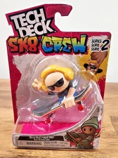 Tech Deck SK8 Crew Fingerboard w/Figure -SERIES 2 YELLOW HEADPHONES - SEALED NIB