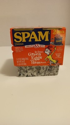 SPAM  Green Eggs and Ham 65th Anniversary Dr Seuss Limited Edition Rare!  2-pack