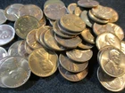 HIGHER GRADE LINCOLN WHEAT CENT ROLL XF-UNC      DD