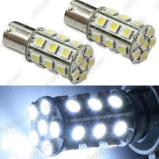 1156 LED Bulbs WHITE 24-SMD Backup Reverse Lights Tail