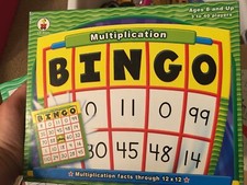 Multiplication Bingo Age 8