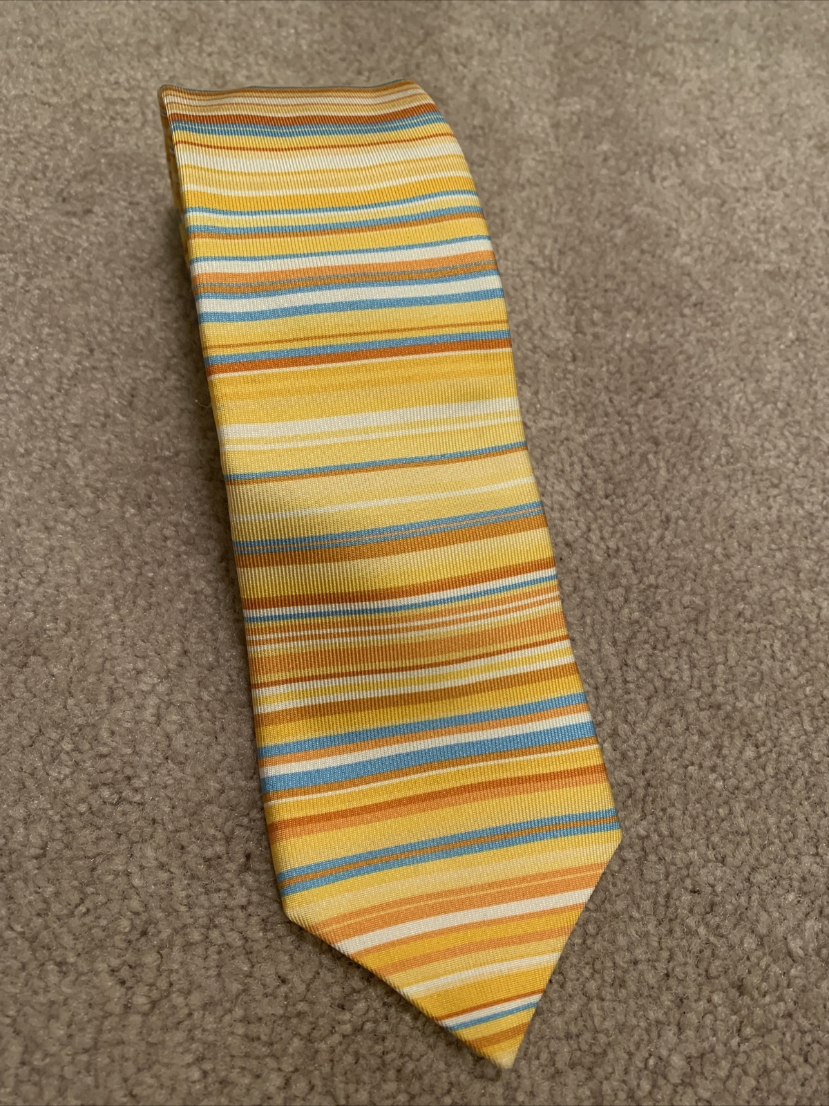 Ferrell Reed 100% Silk Tie Multi Color Italian Silk Handsewn in The USA ...