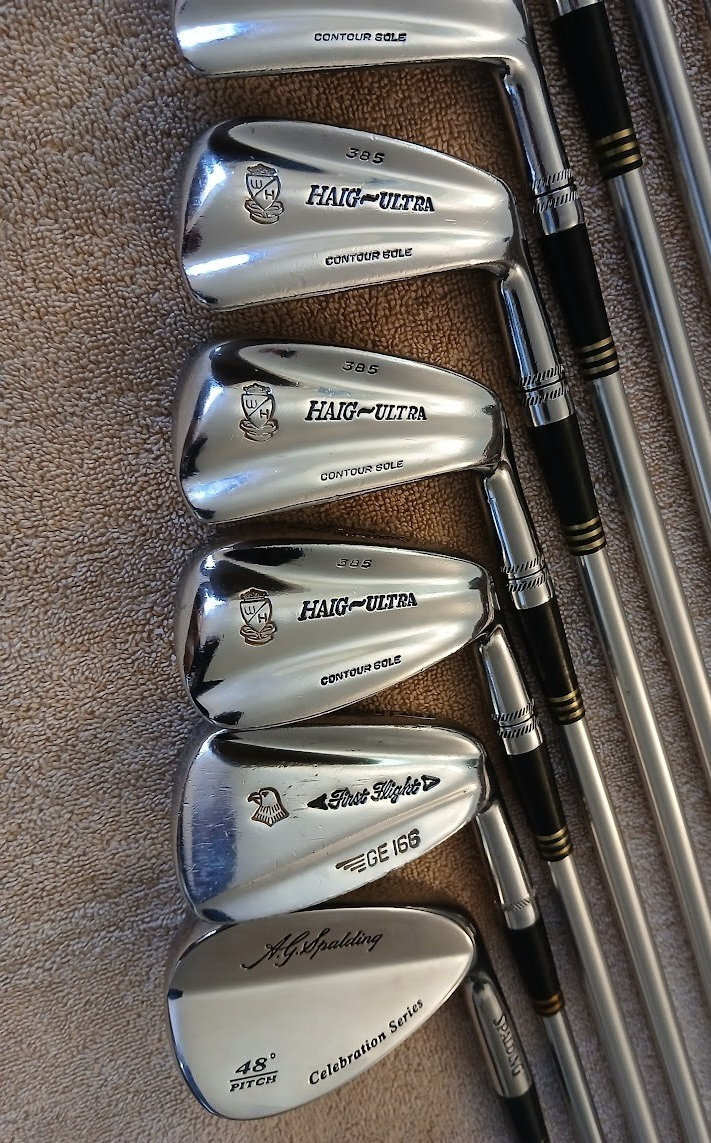 クラブ Wilson. HAIG ULTRA Wilson Haig Ultra Contour Sole. - Hickory, Persimmon and