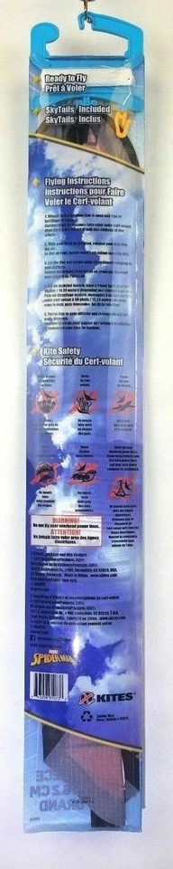 X-Kites DLX Deluxe Nylon Face Shape Marvel Spiderman 30 Inch Kite  - Image 2 of 2