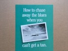 1990 MAINE MALL "How to chase away the blues..." Original Print Ad 4 5/8"x10" — photo 2