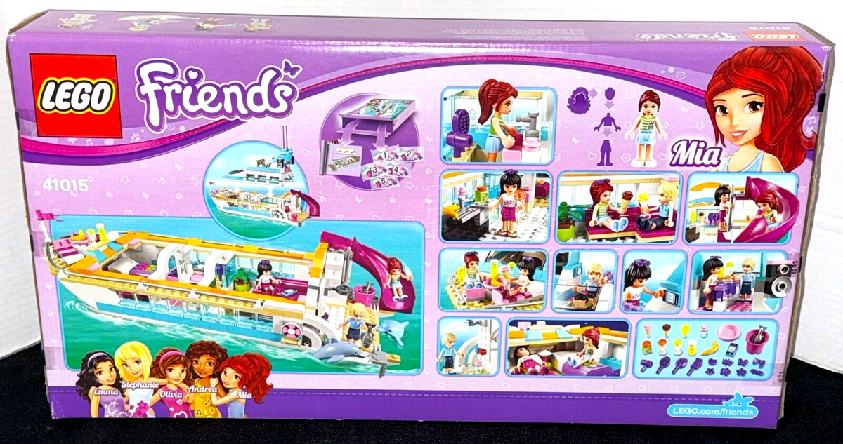 NEW SEALED! LEGO FRIENDS 41015 DOLPHIN CRUISER / BOAT / DOLPHINS