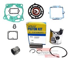 Kawasaki KX125 KX 1994 54mm Bore Mitaka Top End Rebuild Kit Inc Piston & Gaskets