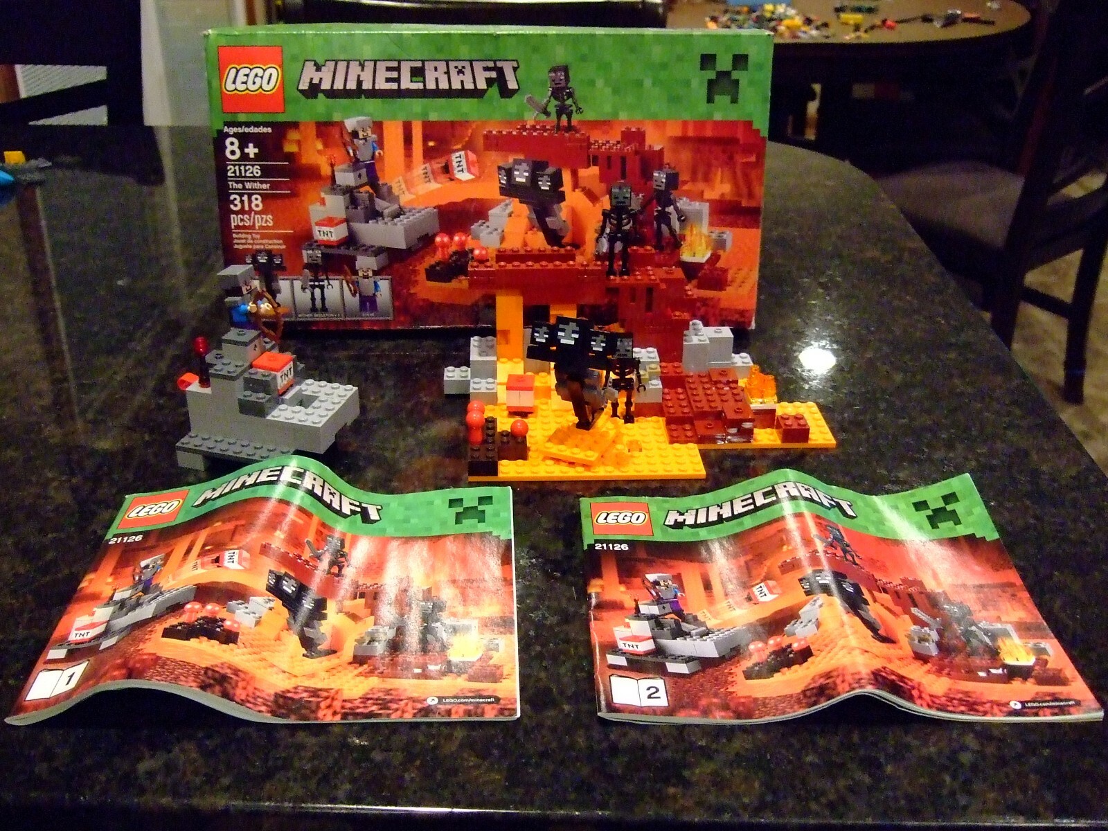 lego minecraft wither 21126