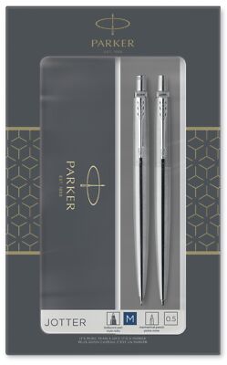 PARKER Schreibgeräte-Set JOTTER Edelstahl C.C.