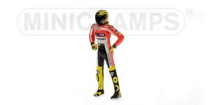 Valentino Rossi Riding Figure Ducati MotoGP 2011 1:12 Model MINICHAMPS