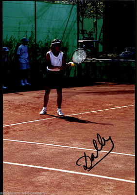 Dally Randriantefy TOP GF Orig. Sign. Tennis + G 5714
