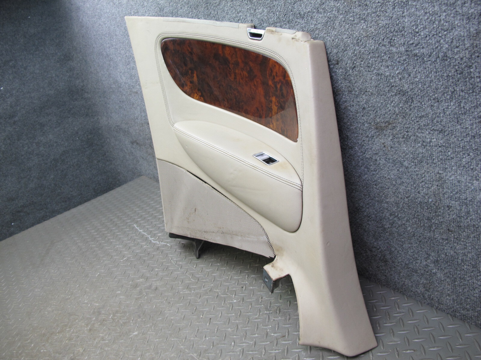 07-10 BENTLEY CONTINENTAL GTC REAR QUARTER INTERIOR TRIM COVER PANEL SET OF 2