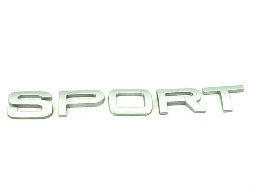 Genuine New RANGE ROVER SPORT REAR BADGE Silver Emblem HSE SE L320 2005-2013