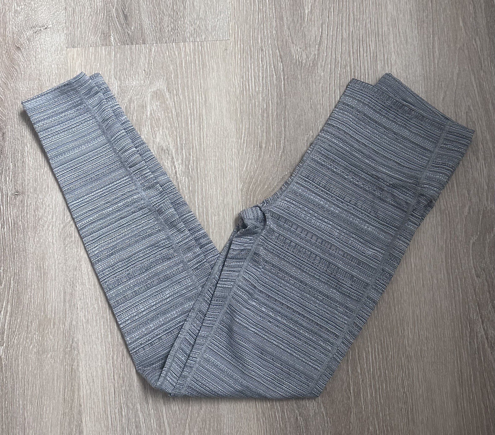 Athleta|Leggings|White/Grey(s)Stripe|NWOT|SZ S