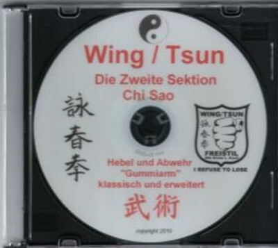 DVD Wing Tsun die zweite Sektion Cham Kui klassisch mit Erweiterungen