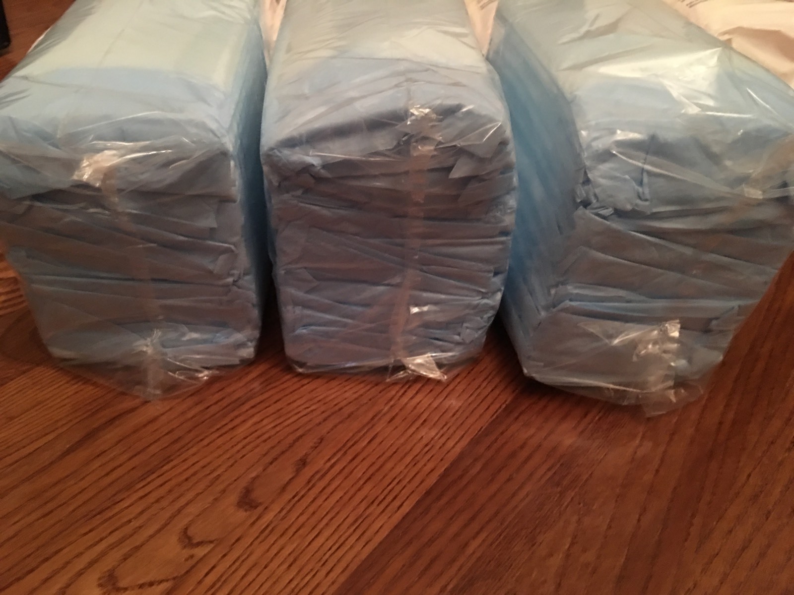 Lot of 4 Curity Training Pants Girls 4T5T]76 ct+3 pk Changing Pads New