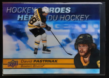 2021-22 Upper Deck Tim Hortons Hockey Heroes #H18 David Pastrnak