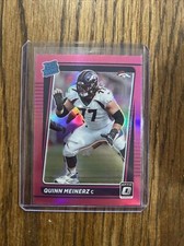 Quinn Meinerz 2021 Donruss Optic Rated Rookie #262 Pink Prizm Broncos
