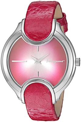 Salvatore Ferragamo Women's FIZ010015 Signature Swiss Quartz Leather band Watch 