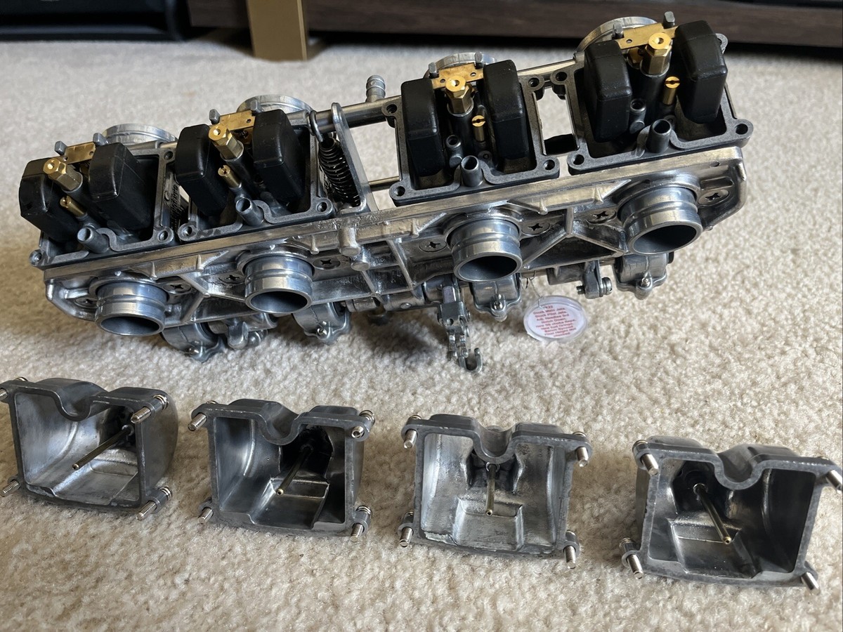 トップス karkaroff Kz550 Tk22 Carburetors Teikei 22 Stock. New Choke Flaps
