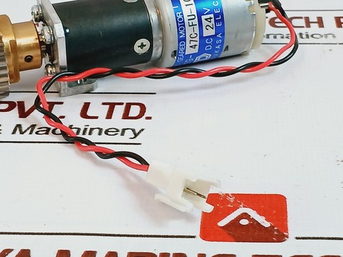 Tsukasa Electric TG-47C-FU-107-D644 DC Geared Motor 24V J61118 - Picture 9 of 9