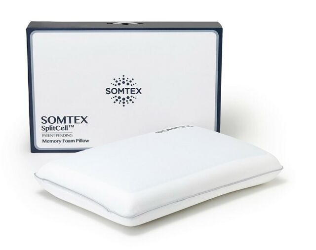 somtex split cell memory foam mattress