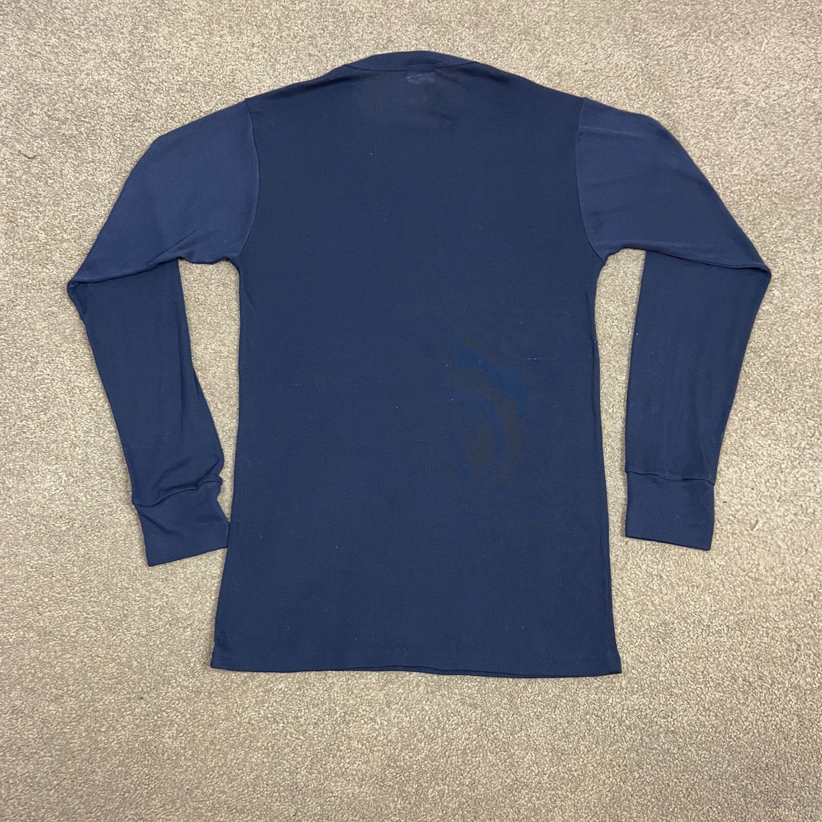★OY★TYPOGRAPHIC LOGO LONG SLEEVE-VINTAGE BLUE★正規品/人気 96102-21VM_F.jpg
