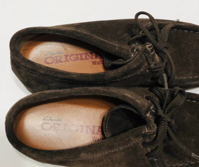 Clarks Originals 78984 Wallabee Wedge Crepe Sole Dark Brown