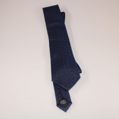 Michael Kors Men's Navy Classic Grid Tie - Picture 1 of 1