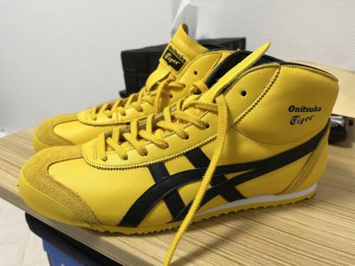  Onitsuka Tiger Mexico Mid Runner Yellow Size US8 - Afbeelding 1 van 5