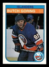 Butch Goring 1982-83 O-Pee-Chee #200 New York Islanders Ex-Mt