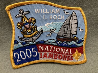 (jab-32) Boy Scouts-  2005 National Jamboree - Sub-camp 1 patch ****