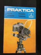 Praktica Pentacon Camera Accessory Guide Manual Foreign Language booklet