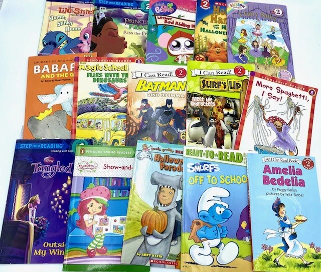 Level 2 reader lots scholastic all about reading books kids -paperback -GOOD - Image 4 of 4