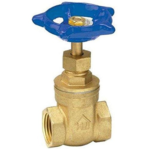 Homewerks 170-2-1-1 Lead Gate Valve, x Female Thread, Brass, 1-Inch