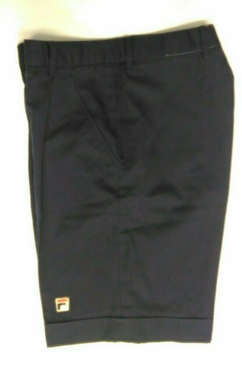 bermuda short pantaloncini fila vintage anni '70 blu donna ragazza