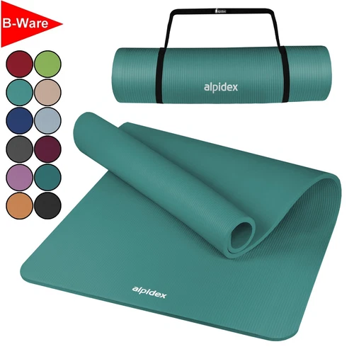 B-WARE * Yogamatte extra dick 1,5 cm Gymnastikmatte Yoga Yogamatte Pilates Sport