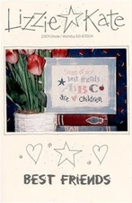 LIZZIE KATE BEST FRIENDS CROSS STITCH PATTERN