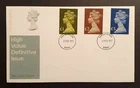 GB GREAT BRITAIN STAMPS FIRST DAY COVER 1977 HIGH VALUE DEFINITIVES DERBY (w)