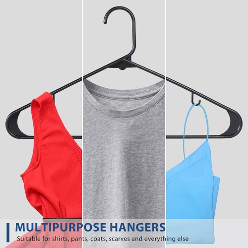 100 PCS Non-slip Clothes Hangers Suit Hangers Space Saving Home Organization - Picture 27 of 47