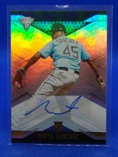 2021 Panini Chronicles Titanium Auto Sixto Sanchez #12 Rookie Auto RC