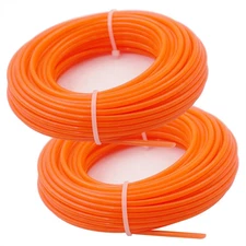 Grass Trimmer Line .095'' Weed Wacker Eater String 98ft x 2 Rolls String Trimmer
