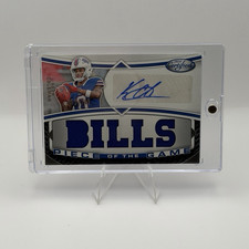 Panini 2024 Certified Piece of the Game Signatures /149 Keon Coleman Bills 