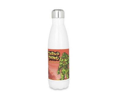 Swamp Thing Classic Cartoon Edelstahl Thermo Wasserflasche Flachmann