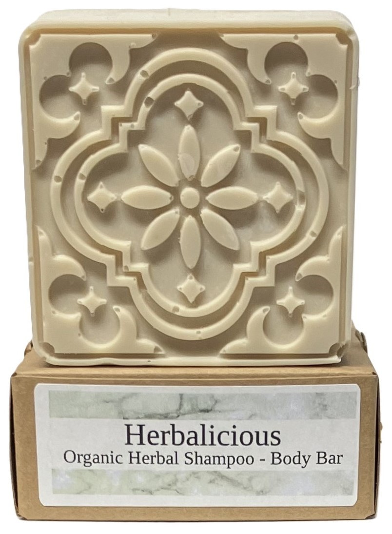 Solar-Infused Herbal Organic Scalp Rescue Shampoo Conditione