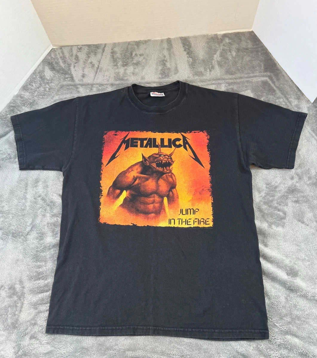 Metallica Jump In The Fire In Men's T-Shirts for sale - eBay