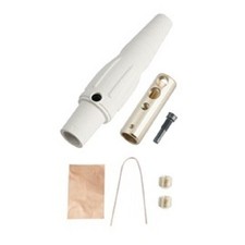 CLS40FB-B Marinco Cam-Connector 2/0-4/0 Double Set Screw White NEW