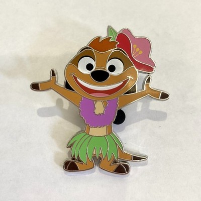 Disney DLP Disneyland Paris Lion King Timon Hula Pin 1 OF 2 PIN SET 2023