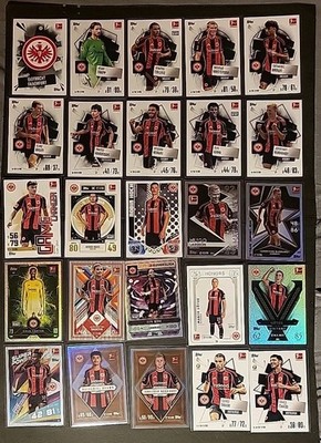 Eintracht Frankfurt Topps Match Attax Fussball Bundesliga 2025/26 Team-Set 25 St