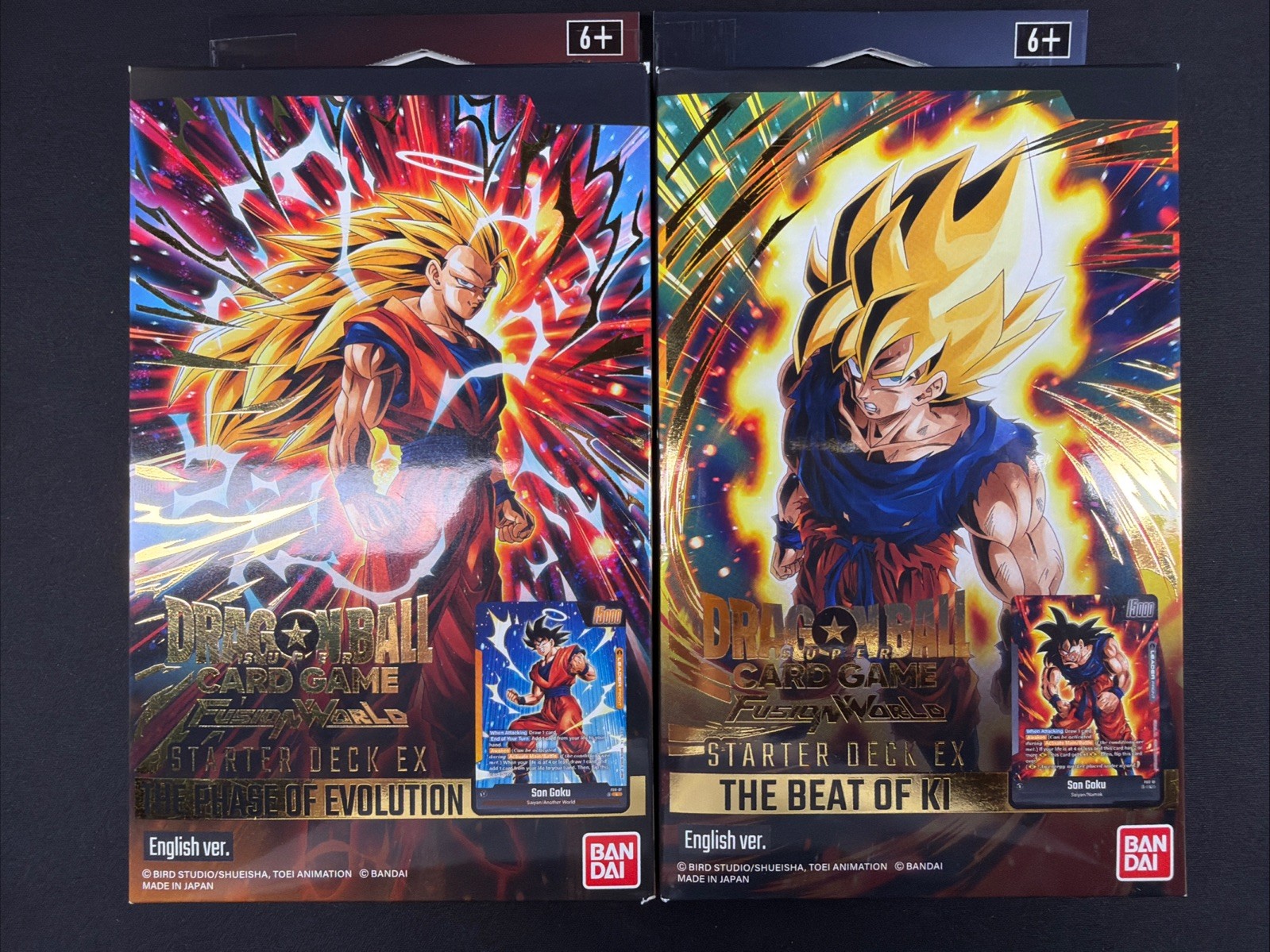 Dragon Ball Super Fusion World Starter Deck Bundle FS11 & FS12 NEW English Ver.